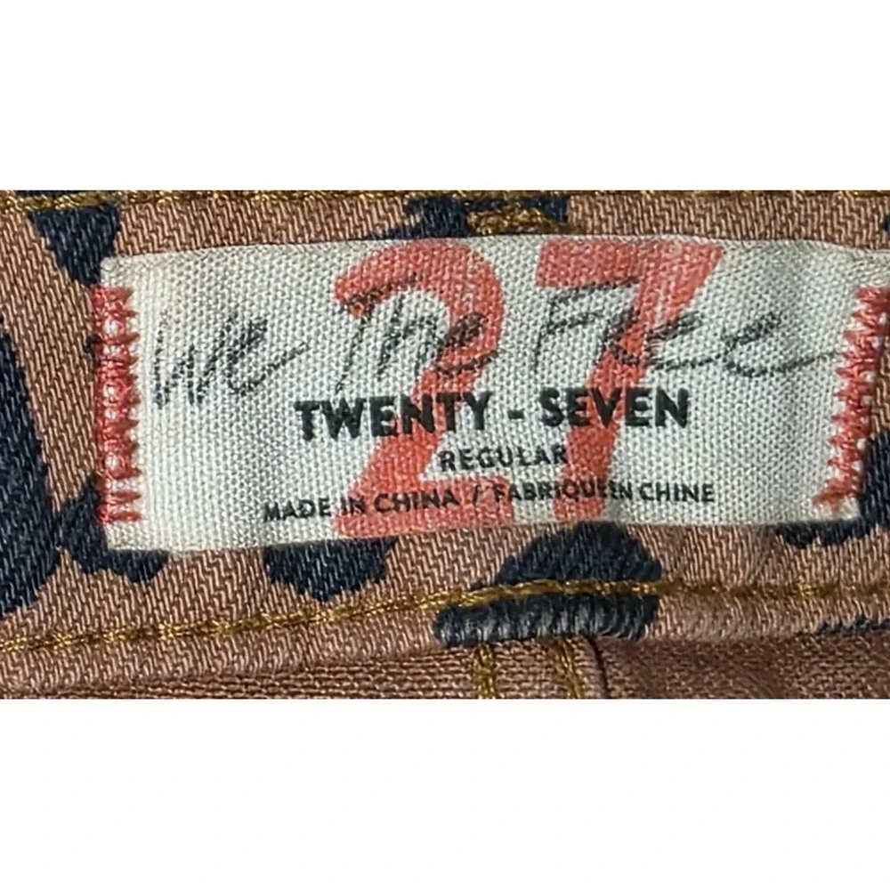 We The Free People Womens Size 27 Zip it‎ Up Leopard Print Mini Skirt